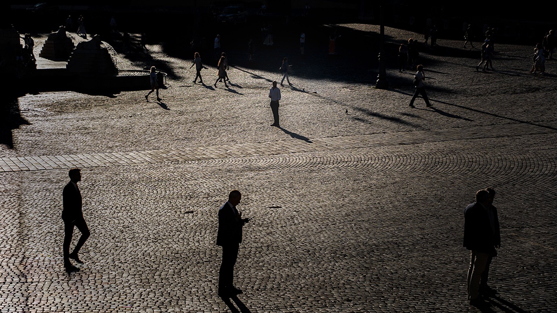 Uno tra tanti, Piazza del Popolo, Roma, 2025. Photo Teresa Giannini