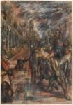 Emilio Vedova, Interpretazione dal trasporto di San Marco dal Tintoretto, 1936, Fondazione Emilio e Annabianca Vedova, Venezia, ph. Fabrizio Gazzarri