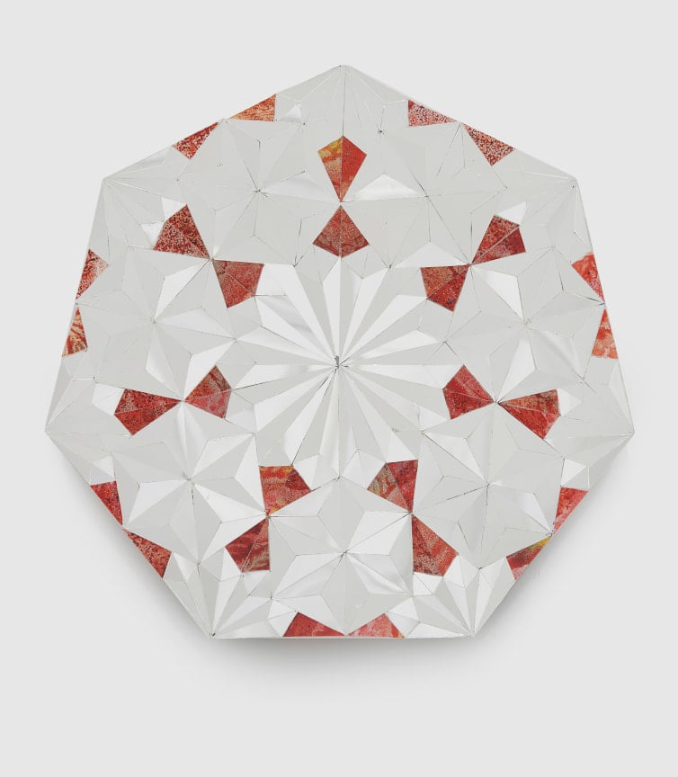 Monir FarmanFarmaian, Untitled Heptagon 11, 2016 mosaico, Ravenna, MAR – Museo d’Arte della città di Ravenna
