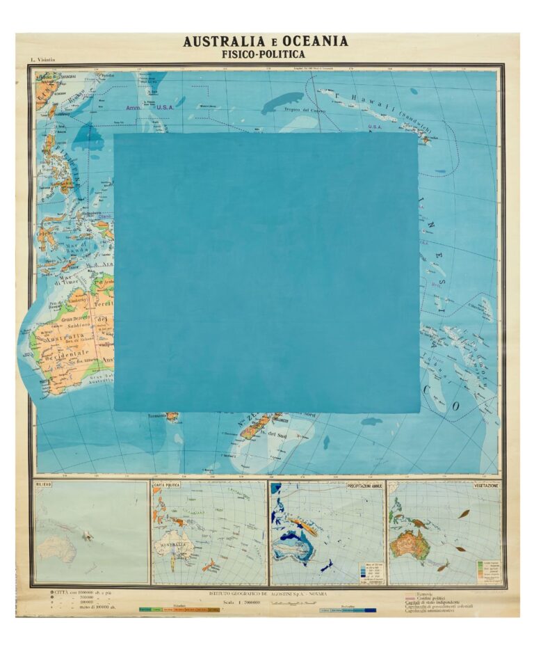 1 4 La poetica cartografica di Vincenzo Paonessa in mostra a Roma
