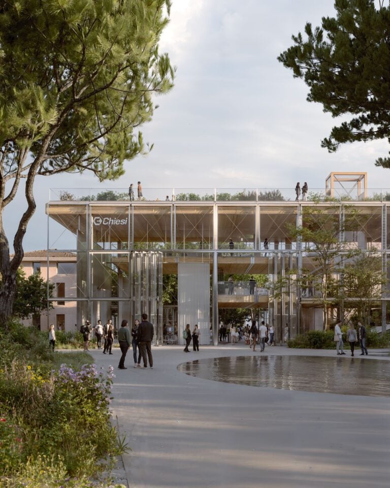 1 chiesi gardens welcome to chiesi rendering architettonici del futuro chiesi gardens via palermo parma italia c 51n4e ten Rigenerazione urbana a Parma. Il polo farmaceutico di Chiesi diventa un giardino culturale