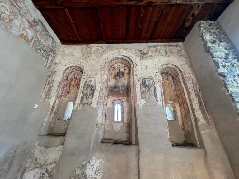 Chiesa di San Benedetto, Malles, dettaglio fustigazione di San Paolo