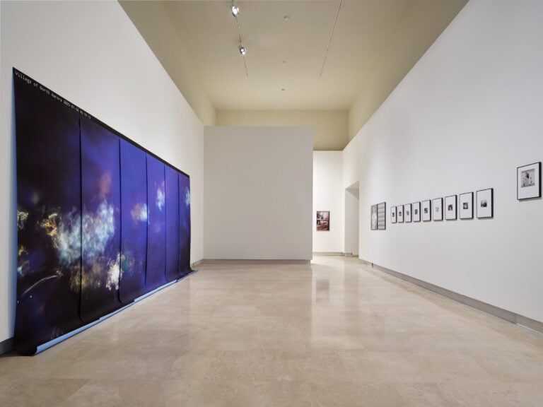 18° Quadriennale d’arte, Fantastica, Palazzo Esposizioni Roma, 11 ottobre 2025 - 18 gennaio 2026, veduta dell’allestimento della sezione curata da Emanuela Mazzonis di Pralafera. Nella foto, opere di Irene Fenara e Andrea Camiolo, courtesy Fondazione La Quadriennale di Roma, Fotografia Agostino Osio - Alto Piano