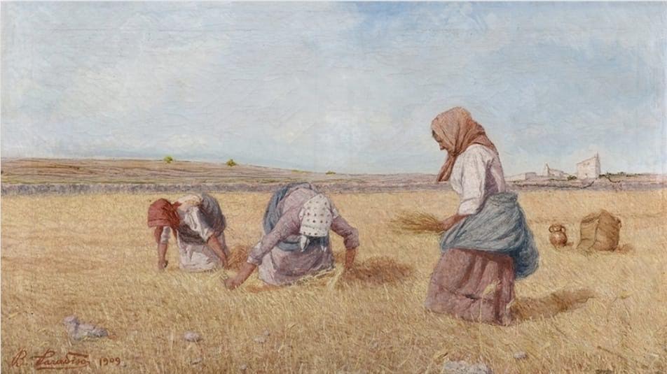 14 bartolomeo paradiso le spigolatrici scena campestre Tutte le mostre da vedere in Puglia in questo autunno 2025. La guida