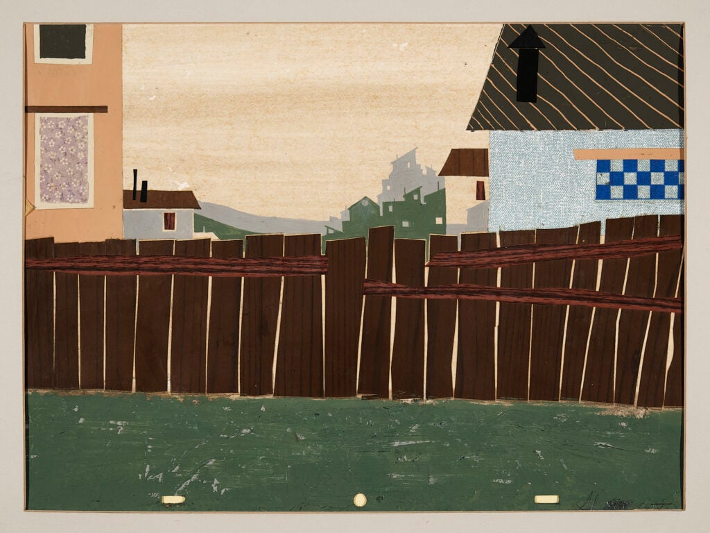 Pino Pascali, Scenografia (per Algida), 1963/64, cm 25x34. Crediti fotografici: Marino Colucci, 2025
