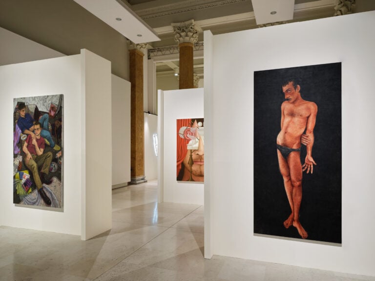18° Quadriennale d’arte, Fantastica, Palazzo Esposizioni Roma, 11 ottobre 2025 - 18 gennaio 2026, veduta dell’allestimento della sezione curata da Luca Massimo Barbero. Nella foto, opere di Emilio Gola, Siro Cugusi, Roberto de Pinto, courtesy Fondazione La Quadriennale di Roma, Fotografia Agostino Osio - Alto Piano