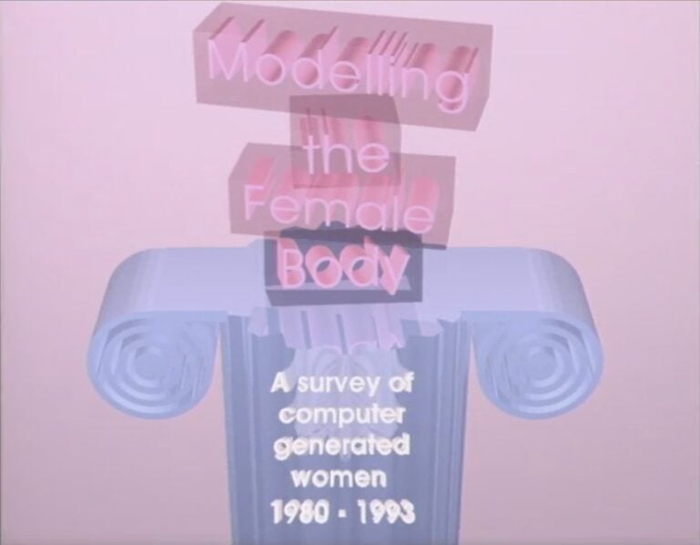 Copper Frances Giloth, Modeling the Female Body. Courtesy l’artista e Microscope Gallery, New York