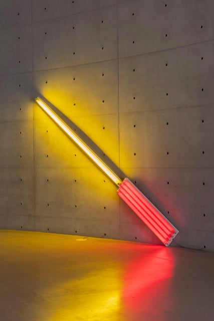 Dan Flavin, Alternate Diagonals of March 2, 1964 (to Don Judd), 1964 
Pinault Collection © Dan Flavin / Adagp, Paris, 2025