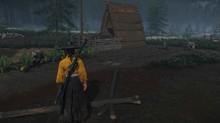 Agricoltura ainu in "Ghost of Yōtei" (Sony, 2025)