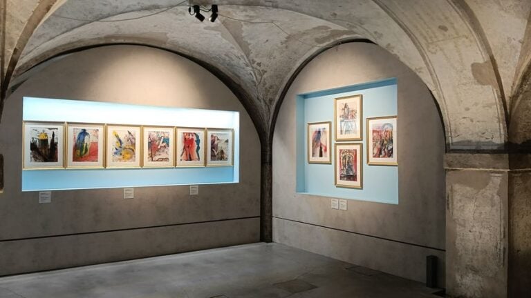 Salvador Dalì. Tra arte e mito, exhibition view, 2025, Palazzo Tarasconi, Parma