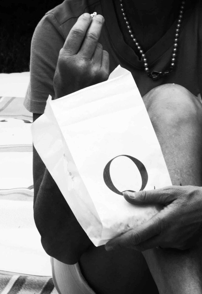 Angelo Sarleti, Q, 2025 - particolare, foto Claudio Rospigliosi