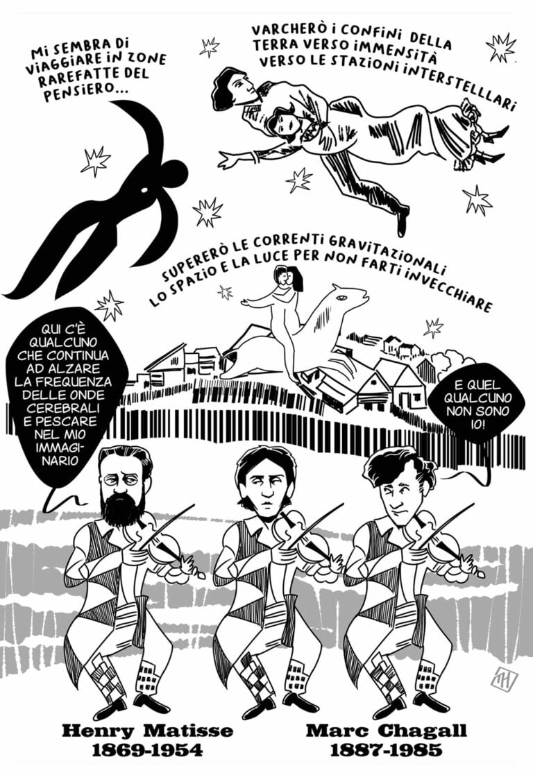 battiato lartista mimesis 2025 2 Franco Battiato fu anche pittore e regista. Un nuovo fumetto racconta tutto