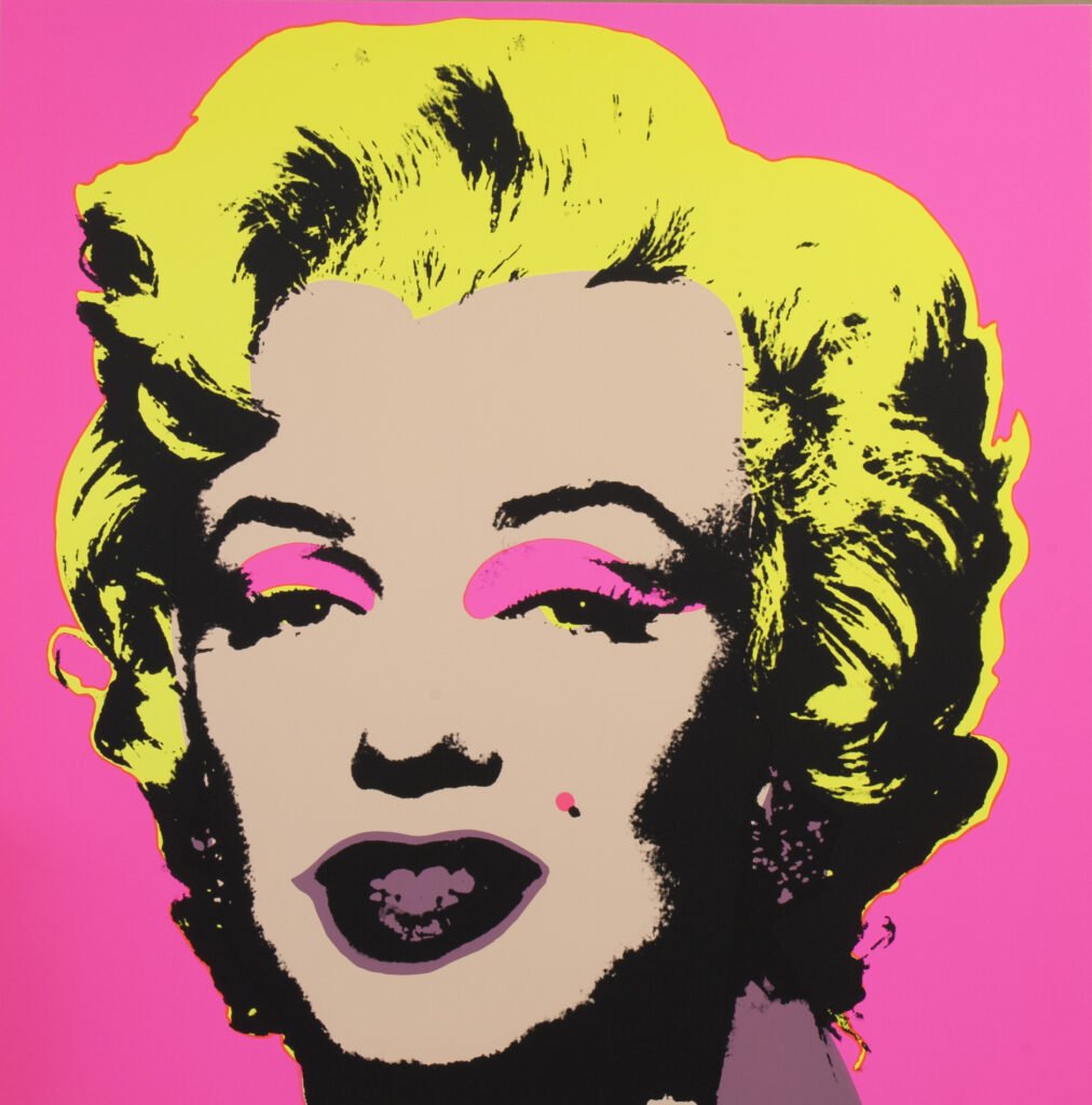 Marilyn by Sunday B. Morning after Andy Warhol