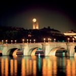 Christo and Jeanne-Claude, The Pont Neuf Wrapped, Paris, 1975-85, Photo Wolfgang Volz © 1985 Christo and Jeanne-Claude Foundation