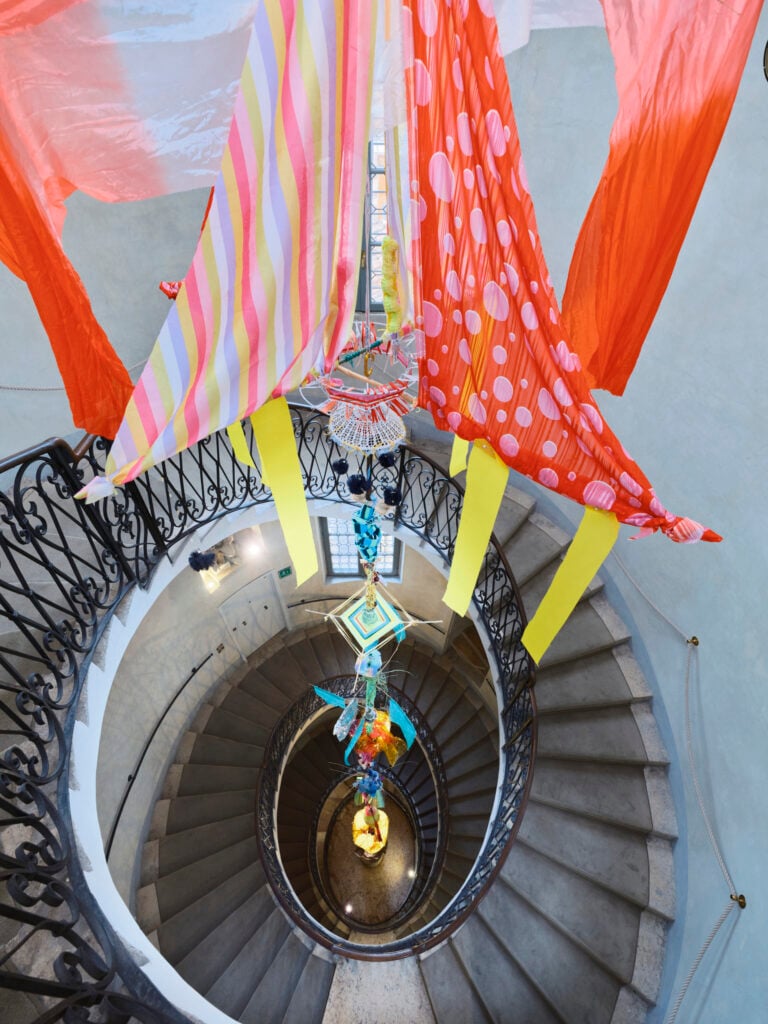 Anna Galtarossa, Cometa, installation view, 2025, Palazzo Maffei, Verona