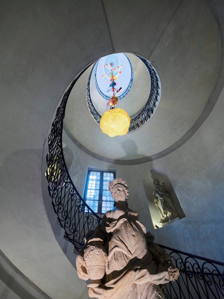 Anna Galtarossa, Cometa, installation view, 2025, Palazzo Maffei, Verona