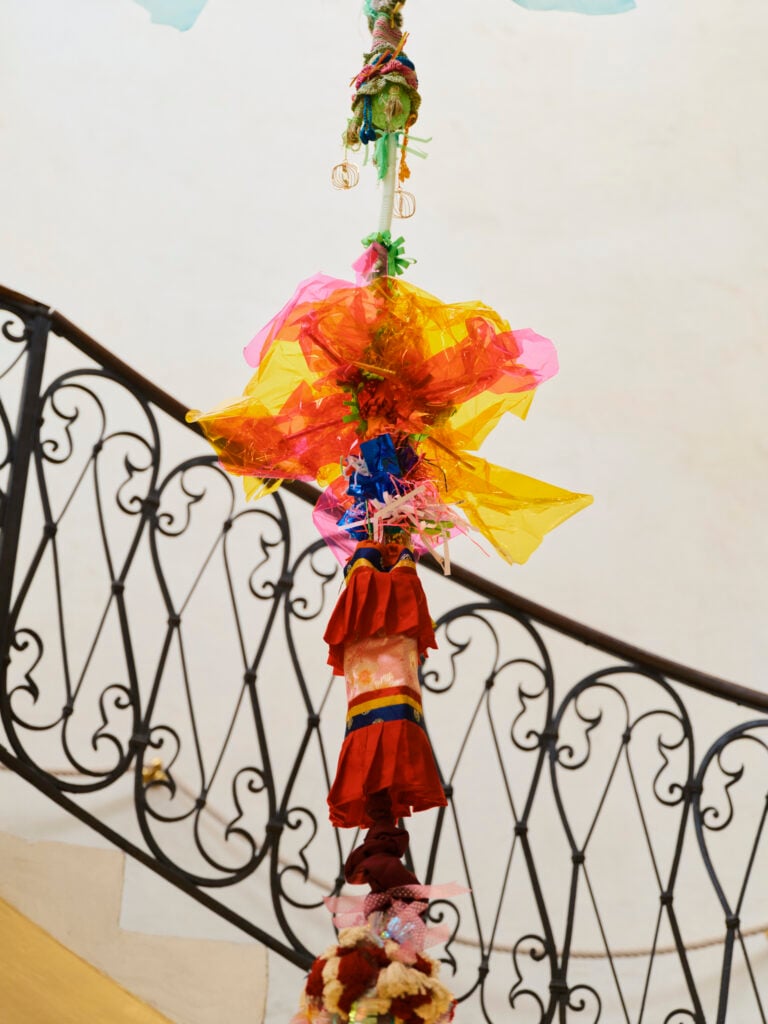 Anna Galtarossa, Cometa, installation view, 2025, Palazzo Maffei, Verona