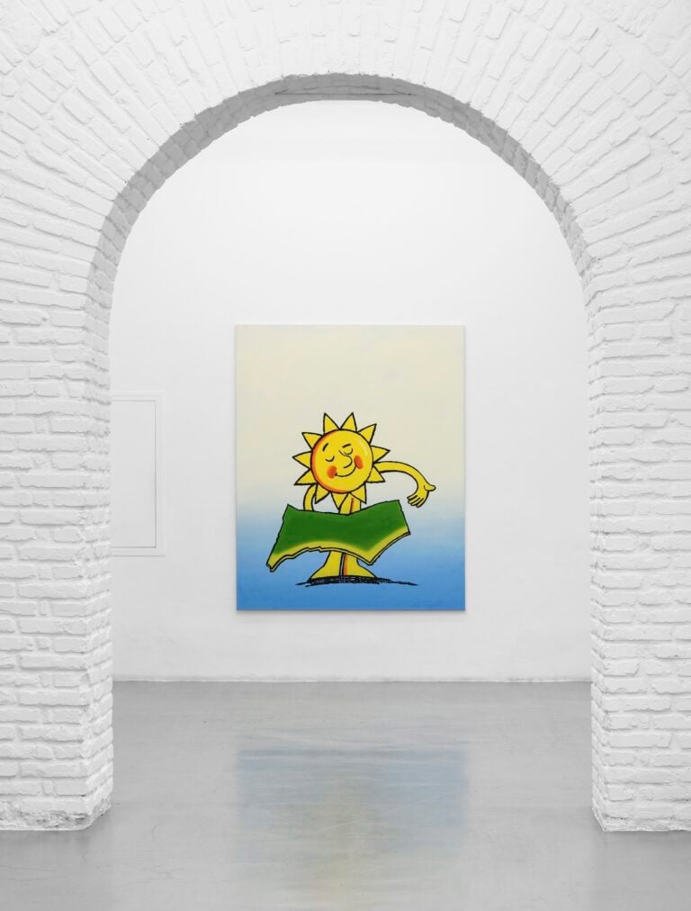 Diogo Pinto, Agenzia, 2025, installation view at Monitor Rome. Photo Giorgio Benni Courtesy the Artist and Monitor