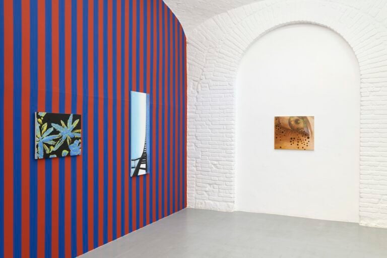 Diogo Pinto, Agenzia, 2025, installation view at Monitor Rome. Photo Giorgio Benni Courtesy the Artist and Monitor