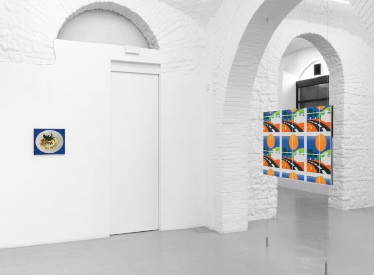 Diogo Pinto, Agenzia, 2025, installation view at Monitor Rome. Photo Giorgio Benni Courtesy the Artist and Monitor