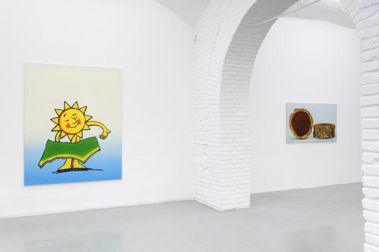 Diogo Pinto, Agenzia, 2025, installation view at Monitor Rome. Photo Giorgio Benni Courtesy the Artist and Monitor