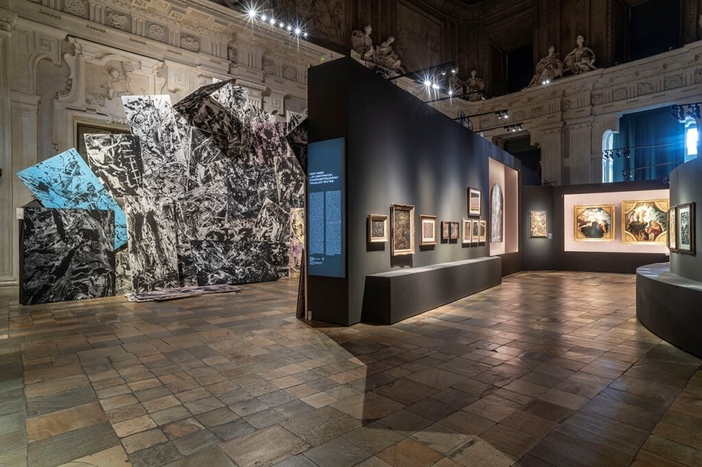 Vedova Tintoretto. In dialogo, exhibition view, Palazzo Madama, Torino, 2025