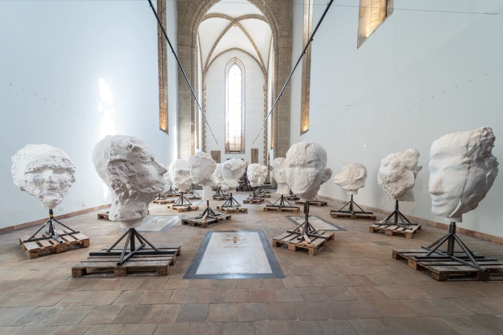 Jim Dine, Elysian Fields, 2022-2025, Cappella Palatina, Napoli. Fotografia: Antonio Massa