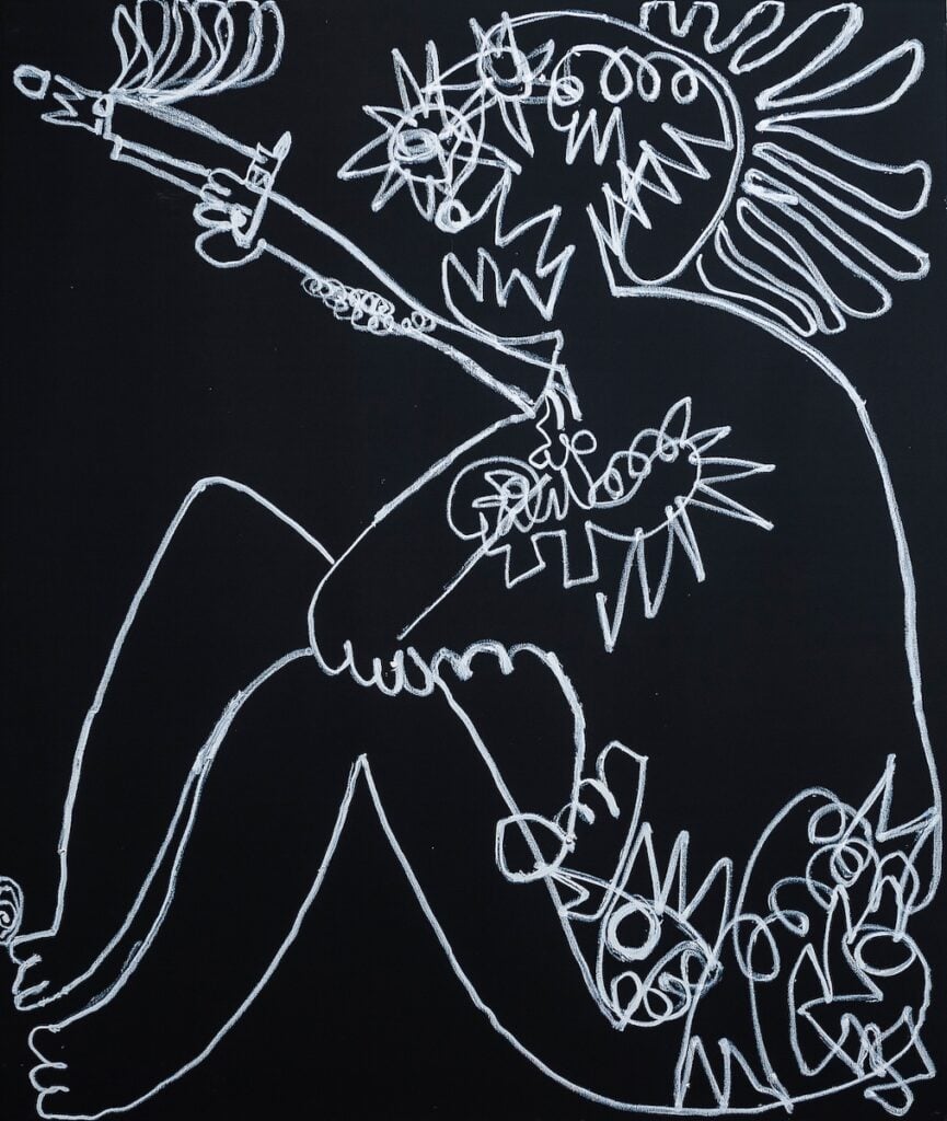 Emanuele Parmegiani – Bianco su nero