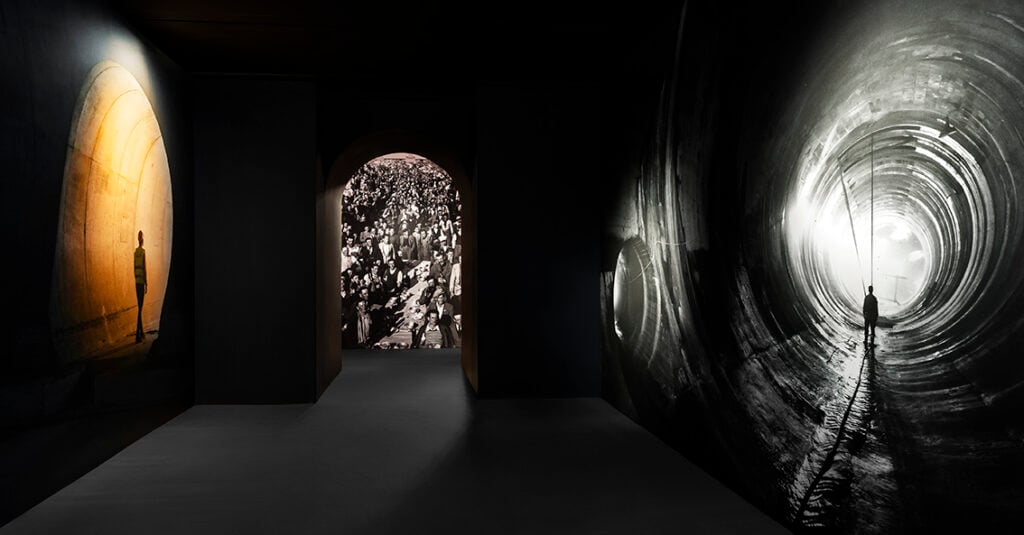 Evolutio, installation view, Museo dell'Ara Pacis, Roma, 2025