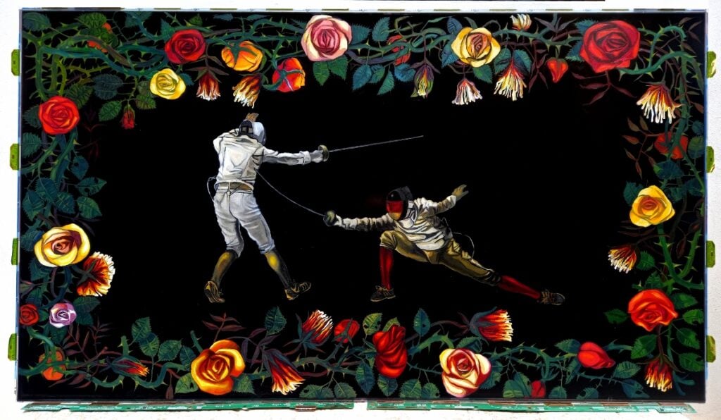 Alfonso Leto- Screen – pittura continua