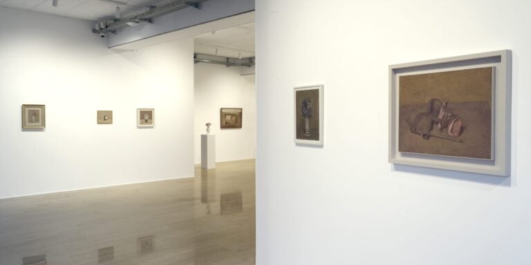 Giorgio Morandi and Beyond, exhibition view, 2025, Repetto Gallery, Lugano