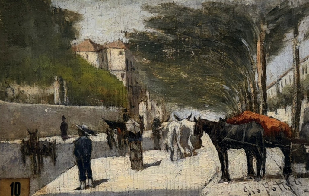 Giovanni Fattori - Viale Principe Amedeo a Firenze