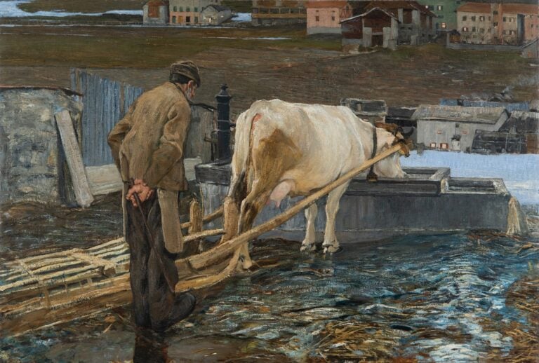 Giovanni Segantini, Allo sciogliersi delle nevi