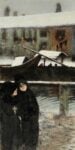 Giovanni Segantini, Nevicata sul Naviglio