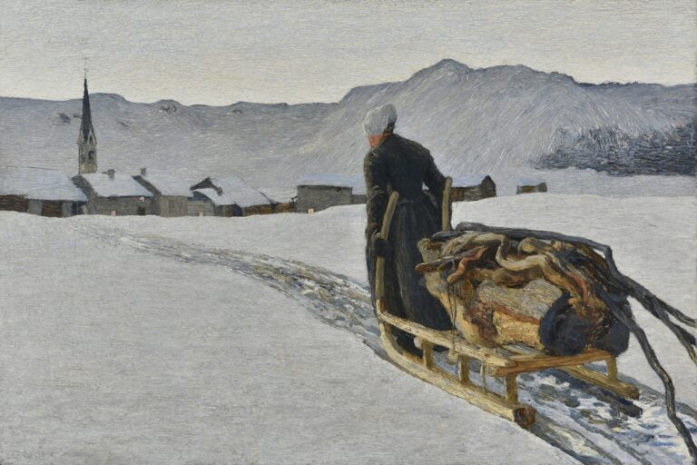 Giovanni Segantini, Ritorno dal bosco