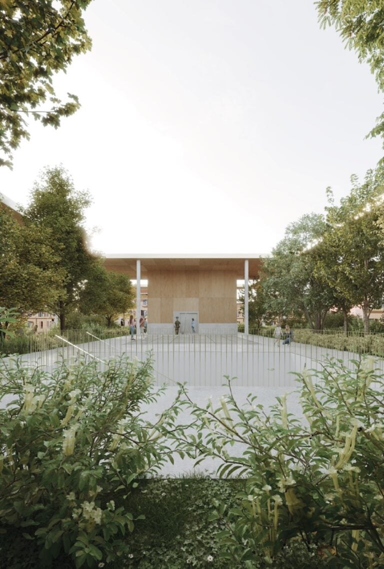 Grande MAXXI, MAXXI Hub, Tetto giardino, render, © LAN Architecture