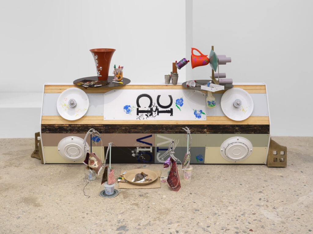 Helen Marten, Civic Circus. Photo Eva Herzog