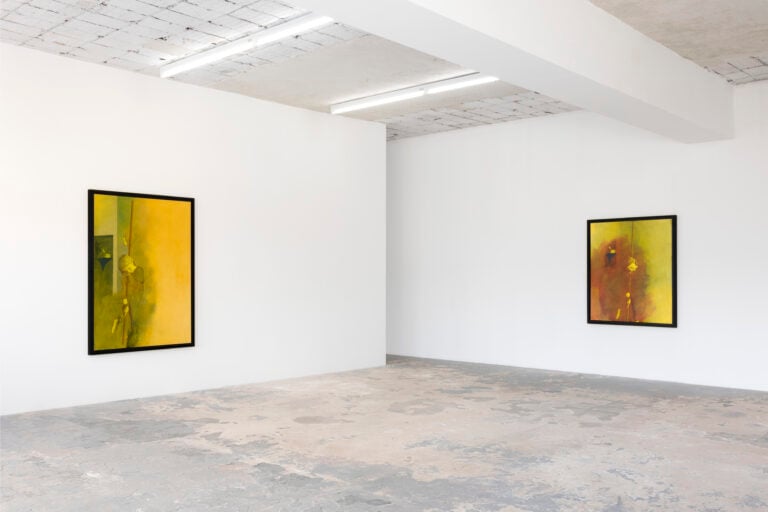 Oliver Osborne, The sleeping guard, exhibition view, Fondazione ICA, Milano, 2025