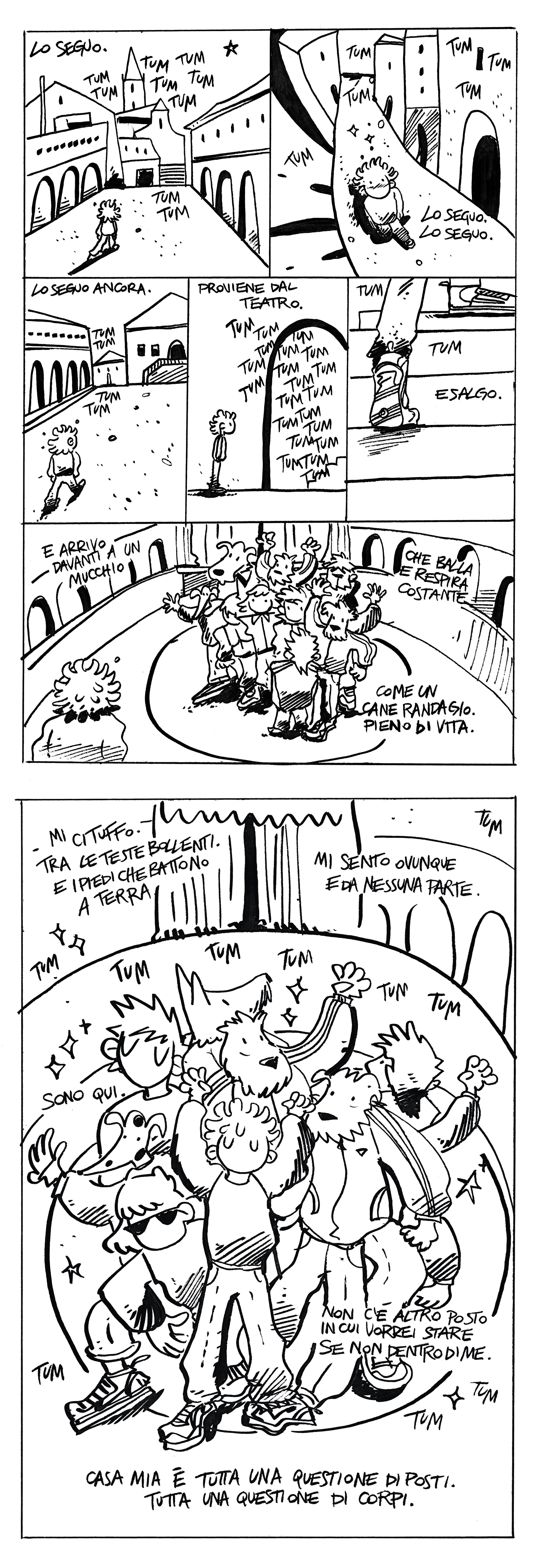 Il fumetto di Alec Trenta per Artribune