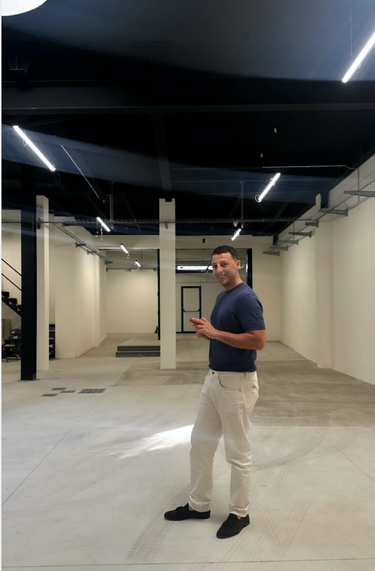 Il gallerista Alessandro Albanese, Spazio BoxBox, Milano