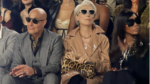 Meryl Streep nei panni di Miranda la protagonista de Il diavolo veste Prada durante lo show di Dolce&Gabbana s:s 2026