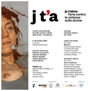 Je t’aime - L’arte contro la violenza sulle donne