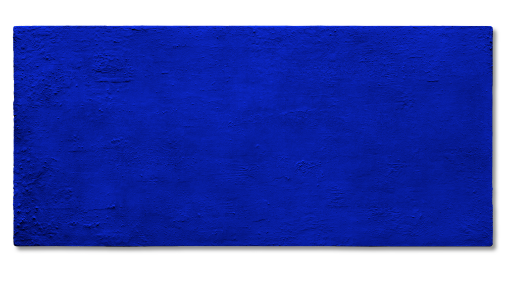 Yves Klein, California, (IKB 71), 1961. Courtesy Christie's Images Ltd.
