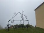 La scultura di Petrit Halilaj per il progetto Radis a Dogliani. Photo Claudia Giraud