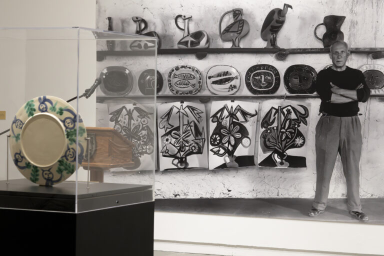 L'altro Picasso. Ritorno alle origini, 2025, installation view, Museo Archeologico Regionale di Aosta. Foto: S. Venturini