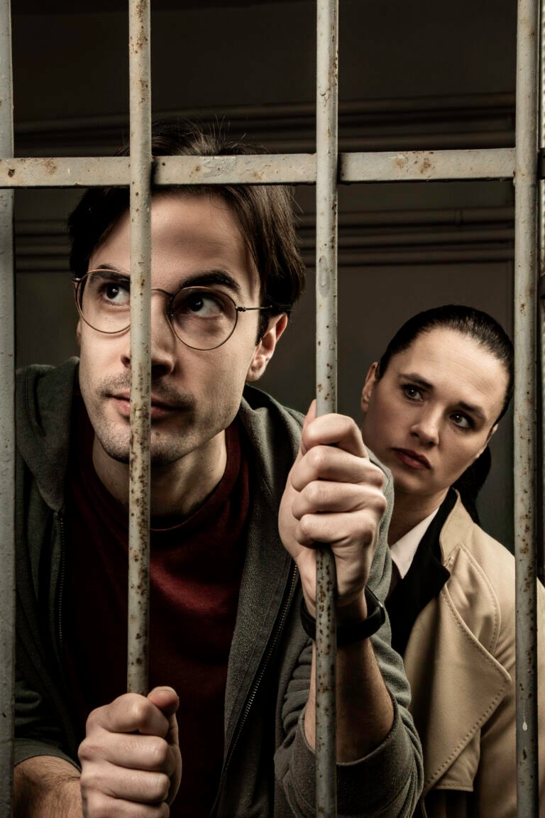 Marta Belloni e Michele Correra in Wild - Chi ricord Edward Snowden_ (di Mike Bartlett, regia Bruno Fornasari)
