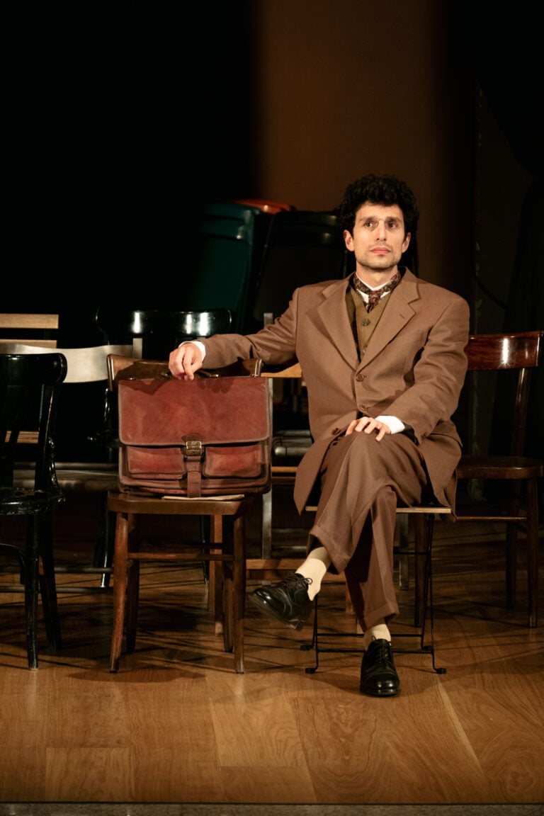 Mauro Lamantia in GramsciGay, di Iacopo Gardelli, regia di Matteo Gatta. Foto di Luca Luperto, Gloria Martelli