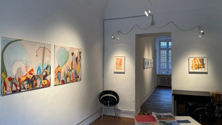 Equilibri: Monique Rollins e David Row, Galleria Metroquadro, Torino, 2025, exhibition view