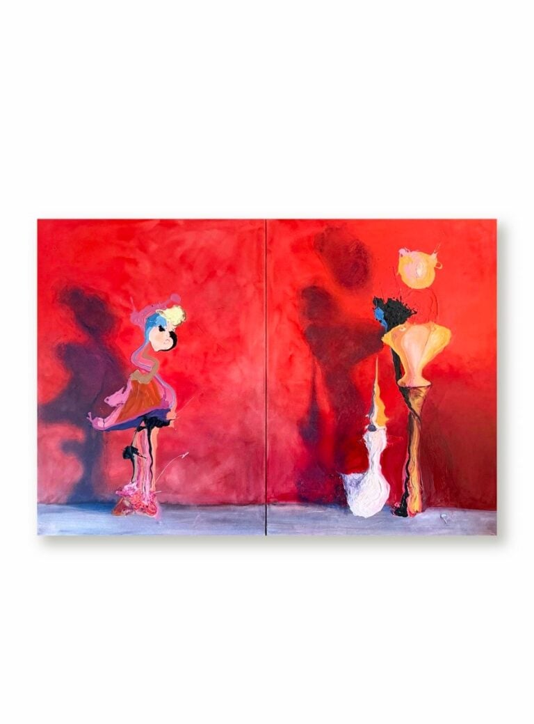 Michael Alexander Campbell, Hansel and Gretel, in Hansel, Gretel and Barbie on a Bike, LUCE Gallery, Torino, 2025