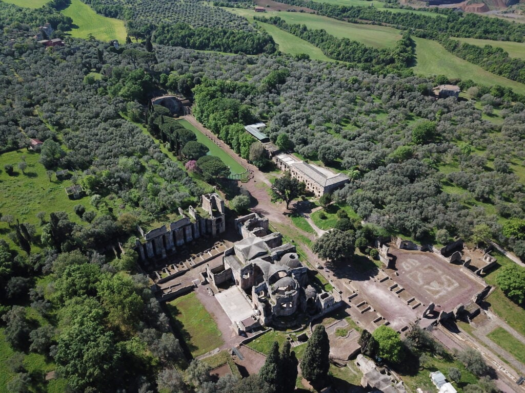 Il complesso dei Mouseia visto dall'alto